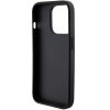 Guess GUHCP15LPGSSADK iPhone 15 Pro 6.1 czarny/black hardcase Grip Stand 4G Saffiano Strass