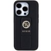Guess GUHCP15XPGSSADK iPhone 15 Pro Max 6.7 czarny/black hardcase Grip Stand 4G Saffiano Strass