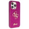 Guess GUHCP15LHG4SGU iPhone 15 Pro 6.1 fioletowy/purple hardcase Glitter Script Big 4G