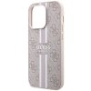 Guess GUHMP15XP4RPSP iPhone 15 Pro Max 6.7 różowy/pink hardcase 4G Printed Stripes MagSafe