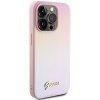 Guess GUHCP15XPSAIRSP iPhone 15 Pro Max 6.7 różowy/pink hardcase Saffiano Iridescent Script