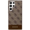 Guess GUHCS24LG4GLBR S24 Ultra S928 brązowy/brown hardcase 4G Stripe Collection