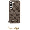Guess GUHCS24SGF4GBR S24 S921 brązowy/brown hardcase 4G Charms Collection