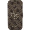 Guess GUBKP15X4GMGBR iPhone 15 Pro Max 6.7 brązowy/brown book 4G Metal Logo