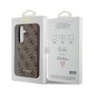 Guess GUOHCSA35G4GFBR A35 A356brązowy/brown hardcase 4G Metal Gold Logo