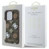 Guess GUHMP16XP4PWPW iPhone 16 Pro Max6.9 brązowy/brown hardcase Peony On 4G Background MagSafe