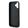 Guess GUHMP16MPGHSMMK iPhone 16 Plus 6.7 czarny/black hardcase Grained Ring MagSafe