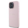 Guess GUHMP15XPGHSMMP iPhone 15 Pro Max 6.7 różowy/pink hardcase Grained Ring MagSafe