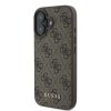 Guess GUHCP16SG4GFBR iPhone 16 6.1 brązowy/brown hardcase 4G Classic