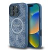 Guess GUHMP16LG4GFRB iPhone 16 Pro6.3 niebieski/blue hardcase 4G Ring Classic Logo MagSafe