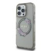 Guess GUHMP16LHFWFCK iPhone 16 Pro6.3 czarny/black hardcase IML Flowers Wreath MagSafe