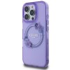 Guess GUHMP16LHFWFCU iPhone 16 Pro 6.3 fioletowy/purple hardcase IML Flowers Wreath MagSafe