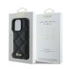 Guess GUHCP16XPSQSQSK iPhone 16 Pro Max6.9 czarny/black hardcase Quilted Metal Logo