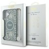 Guess GUHMP16MHCPOFPA iPhone 16 Plus6.7 zielony/green hardcase IML Flowers Allover Electro With Pearl Strap MagSafe
