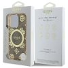 Guess GUHMP16LH4PYEEW iPhone 16 Pro6.3 brązowy/brown hardcase IML Peony On 4G Background MagSafe