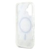 Guess GUHMP16SH4DTEH iPhone 16 6.1 biały/white hardcase IML 4G Background MagSafe