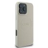 Guess GUHMP16LPGHSMME iPhone 16 Pro6.3 beżowy/beige hardcase Grained Ring MagSafe