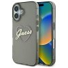 Guess GUHCP16SHCHGSPK iPhone 16 6.1 czarny/black hardcase IML Heart