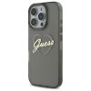 Guess GUHCP16LHCHGSPK iPhone 16 Pro 6.3 czarny/black hardcase IML Heart