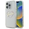 Guess GUHCP16LHCHGSPT iPhone 16 Pro 6.3 przeźroczysty/transparent hardcase IML Heart