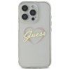 Guess GUHCP16LHCHGSPT iPhone 16 Pro 6.3 przeźroczysty/transparent hardcase IML Heart