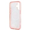 Guess GUHMP16SHFWBDCEP iPhone 16 6.1 różowy/pink hardcase IML Flower & Tonal Circle MagSafe