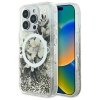 Guess GUHMP16LLFMWTE iPhone 16 Pro6.3 beżowy/beige hardcase Liquid Glitter Flower MagSafe