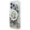 Guess GUHMP16LLFMWTE iPhone 16 Pro6.3 beżowy/beige hardcase Liquid Glitter Flower MagSafe