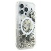 Guess GUHMP16LLFMWTE iPhone 16 Pro6.3 beżowy/beige hardcase Liquid Glitter Flower MagSafe