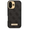 Guess GUHMP16MU4GPRK iPhone 16 Plus 6.7 czarny/black hardcase 4G Logo Plate MagSafe