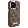 Guess GUHMP16LU4GPRW iPhone 16 Pro6.3 brązowy/brown hardcase 4G Logo Plate MagSafe