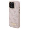 Guess GUHMP16LU4GPRP iPhone 16 Pro 6.3 różowy/pink hardcase 4G Logo Plate MagSafe