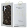 Guess GUHCP16SPG4GPK iPhone 16 6.1 czarny/black hardcase New 4G Triangle