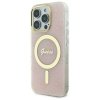 Guess GUHMP16XH4STP iPhone 16 Pro Max 6.9 różowy/pink hardcase IML 4G MagSafe