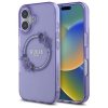 Guess GUHMP16SHFWFCU iPhone 166.1 fioletowy/purple hardcase IML Flowers Wreath MagSafe
