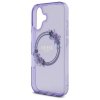 Guess GUHMP16SHFWFCU iPhone 166.1 fioletowy/purple hardcase IML Flowers Wreath MagSafe