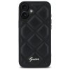 Guess GUHCP16SPSQSQSK iPhone 166.1 czarny/black hardcase Quiled Metal Logo
