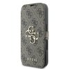 Guess GUBKP16M4GMGBR iPhone 16 Plus6.7 brązowy/brown book 4G Metal Logo