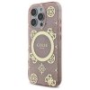 Guess GUHMP16LH4PYEEP iPhone 16 Pro 6.3 różowy/pink hardcase IML Peony On 4G Background MagSafe