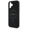 Guess GUHMP16SPSAHMCK iPhone 16 6.1     czarny/black hardcase Saffiano Classic Logo MagSafe