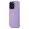 Guess GUHMP16LPSAHMCU iPhone 16 Pro 6.3 fioletowy/purple hardcase Saffiano MagSafe