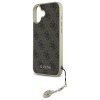 Guess GUHCP16MGF4GBR iPhone 16 Plus 6.7 brązowy/brown hardcase 4G Charms Collection
