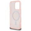 Guess GUHMP16LHFGEREP iPhone 16 Pro 6.3 różowy/pink hardcase IML Glitter Circle MagSafe