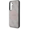 Etui Guess 4G Round Patch Classic Logo   MagSafe do Samsung Galaxy S25+ różowy