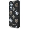 Etui Guess 4G Printed Colored Peony      Pattern MagSafe do Samsung Galaxy S25 czarny
