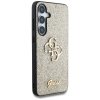 Etui Guess Fixed Glitter Big 4G Metal    Logo do Samsung Galaxy S25 złoty