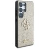 Etui Guess Fixed Glitter Big 4G Metal    Logo do Samsung Galaxy S25 Ultra złoty