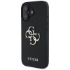 Etui Guess Grained Big 4G Logo Small     Classic Logo do iPhone 16 czarny