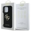 Etui Guess Grained Big 4G Logo Small     Classic Logo do iPhone 16 Pro czarny