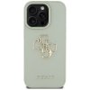 Etui Guess Grained Big 4G Logo Small     Classic Logo do iPhone 16 Pro zielony